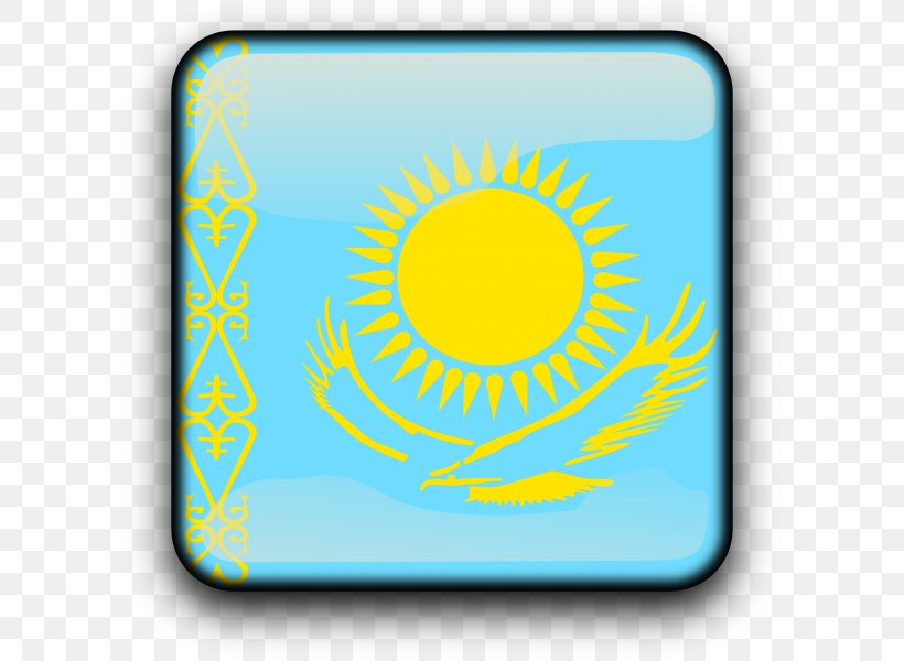 Flag Of Kazakhstan National Flag Flag Of Kyrgyzstan, PNG, 600x600px, Kazakhstan, Country, Flag, Flag Of Kazakhstan, Flag Of Kyrgyzstan Download Free