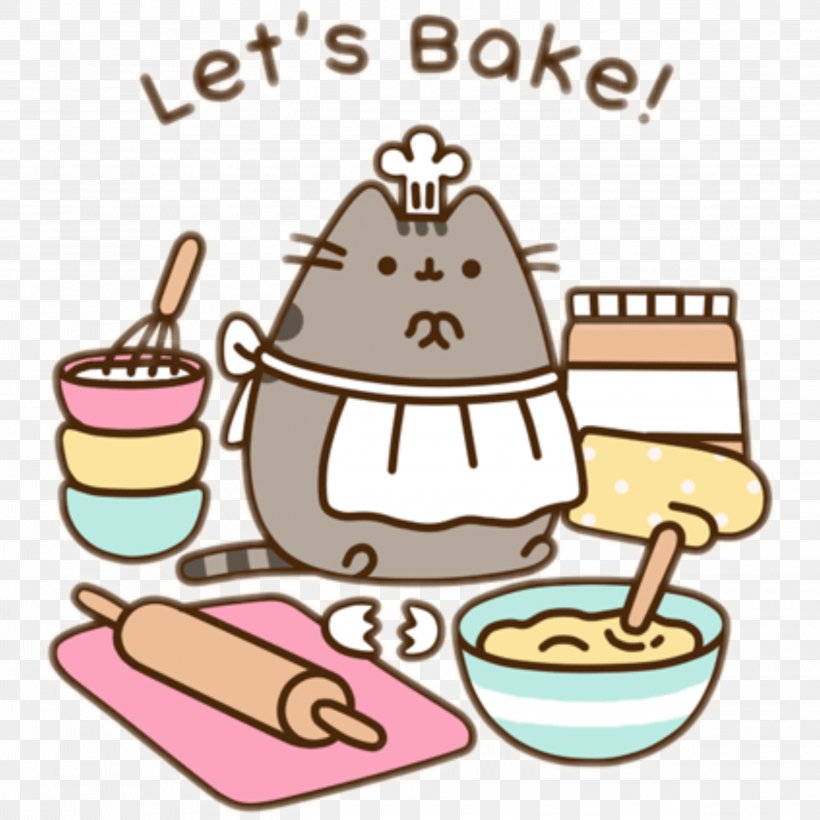 Pusheen Cat GIF Tenor Image, PNG, 2896x2896px, Pusheen, Baking, Cake, Cake Decorating Supply, Cartoon Download Free