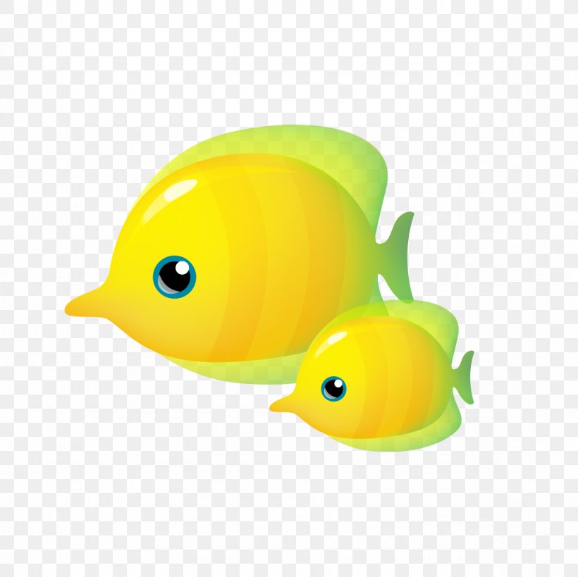 Creative Cartoon Fish - Cartoon Creativity PNG