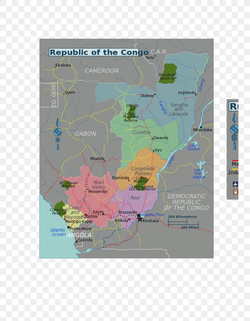 Congolese Rainforests Atlas Map, PNG, 744x1052px, Congolese Rainforests, Atlas, Map, Rainforest, Text Download Free