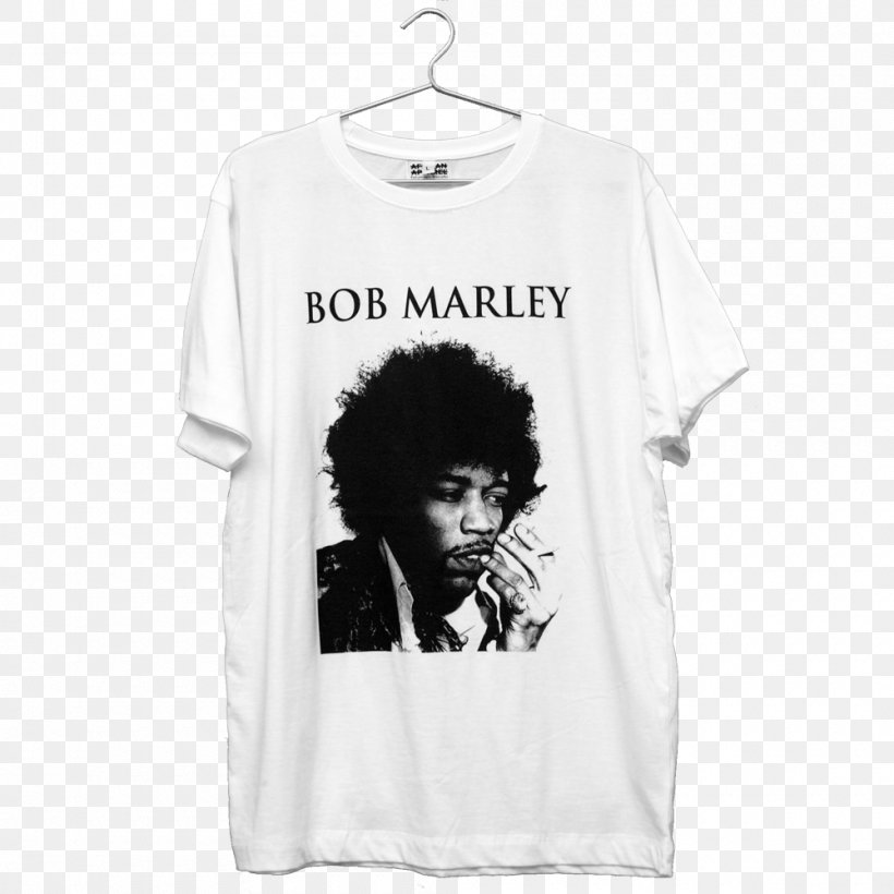 T-shirt Sleeve Clothing Reggae, PNG, 1000x1000px, Tshirt, All Is By My Side, Black, Bob Marley, Both Sides Of The Sky Download Free