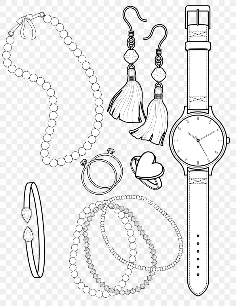 Coloring Book Bead Line Art Drawing Paper, PNG, 1237x1600px, Coloring Book, Artwork, Bead, Black And White, Body Jewelry Download Free