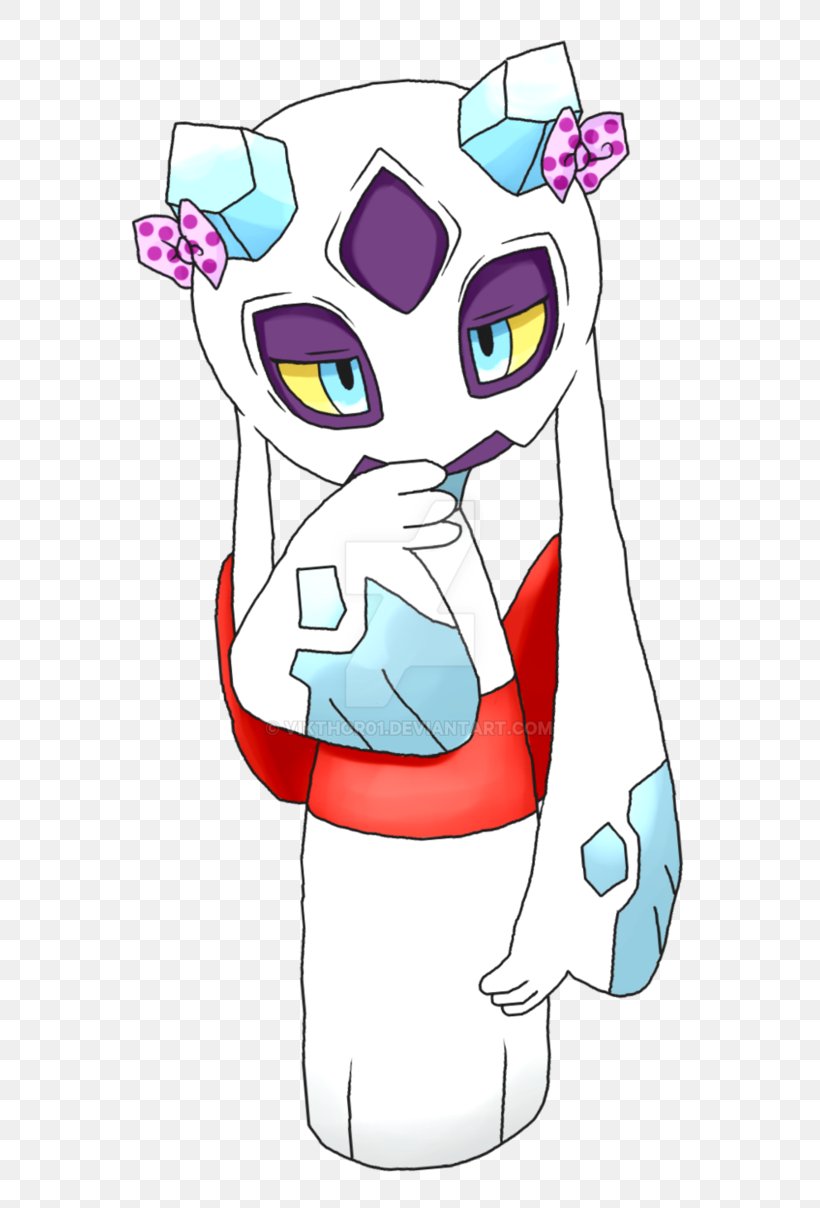 Froslass DeviantArt Cursed Body Glameow Drawing, PNG, 662x1208px, Watercolor, Cartoon, Flower, Frame, Heart Download Free