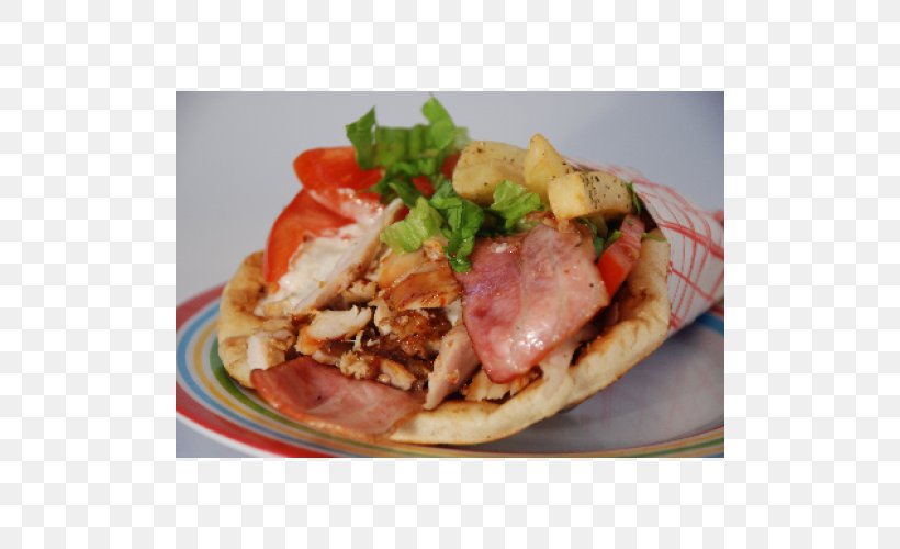 Gyro Pita Kebab Souvlaki Falafel, PNG, 500x500px, Gyro, American Food, Appetizer, Breakfast, Chicken As Food Download Free