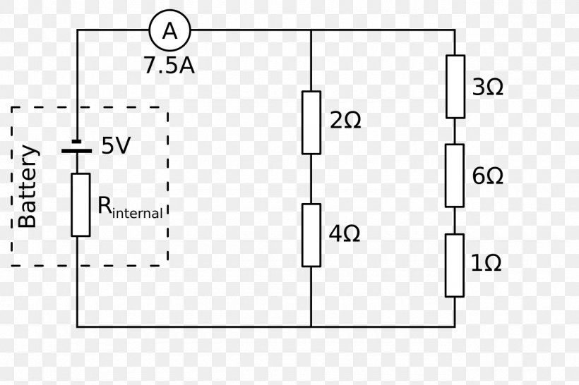 Internal Resistance Ohm's Law Electrical Resistance And Conductance Resistor Electrical Network, PNG, 1280x853px, Internal Resistance, Area, Battery, Capacitance, Circuit Component Download Free
