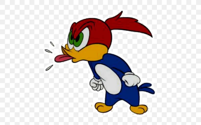 Woody Woodpecker Jimsy Animated Cartoon Clip Art, PNG, 512x512px, Watercolor, Cartoon, Flower, Frame, Heart Download Free