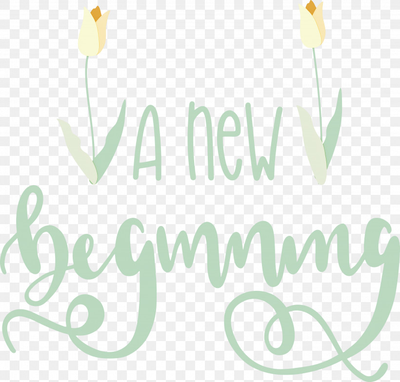 A New Beginning, PNG, 3000x2869px, Floral Design, Green, Logo, M, Meter Download Free