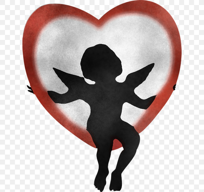 Silhouette Heart Symbol Love, PNG, 640x770px, Silhouette, Heart, Love, Symbol Download Free