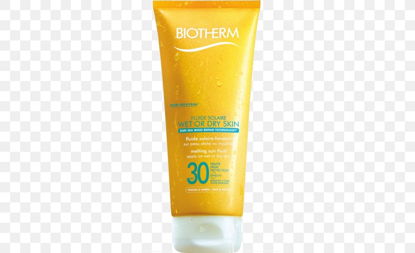 Sunscreen Lotion Factor De Protección Solar Skin Cream, PNG, 500x500px, Sunscreen, Biotherm, Body, Body Wash, Cosmetics Download Free