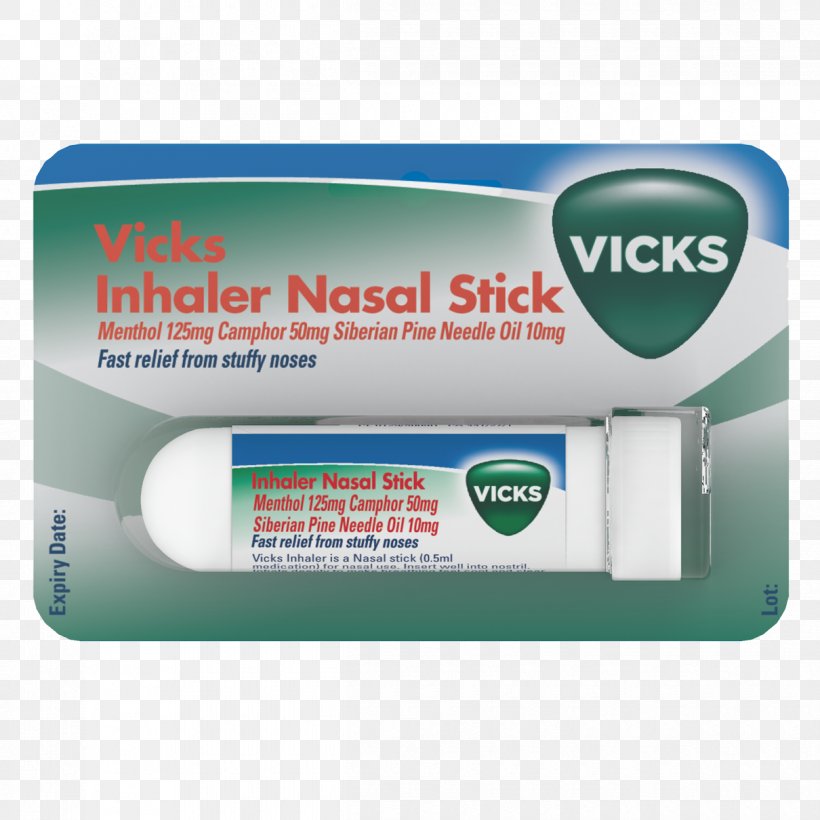 Vicks VapoRub Vicks Sinex Nasal Congestion Inhaler, PNG, 1210x1210px, Vicks, Brand, Common Cold, Cough, Cough Medicine Download Free