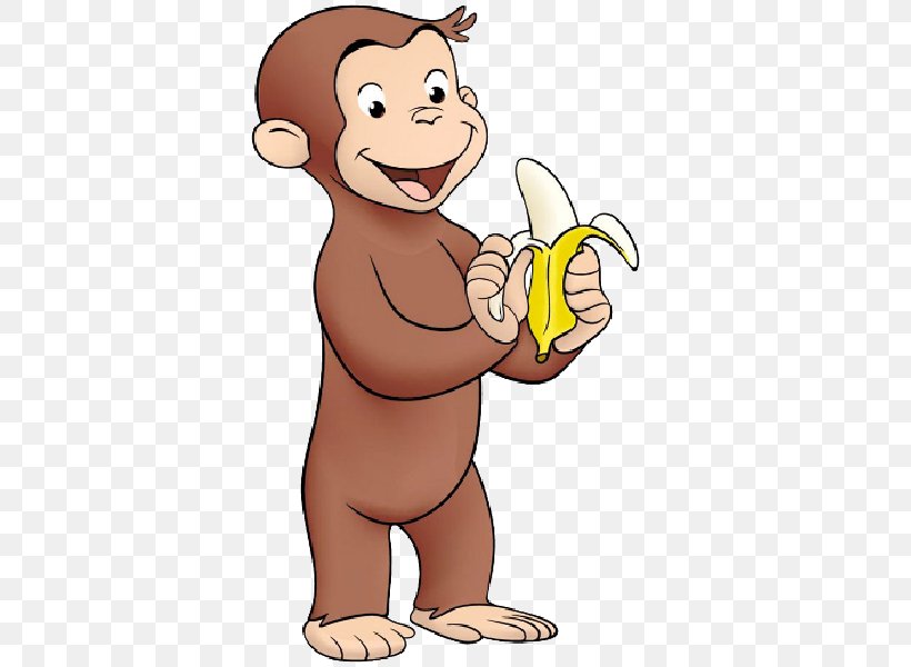 Curious George Banana Pudding Clip Art, PNG, 600x600px, Watercolor, Cartoon, Flower, Frame, Heart Download Free