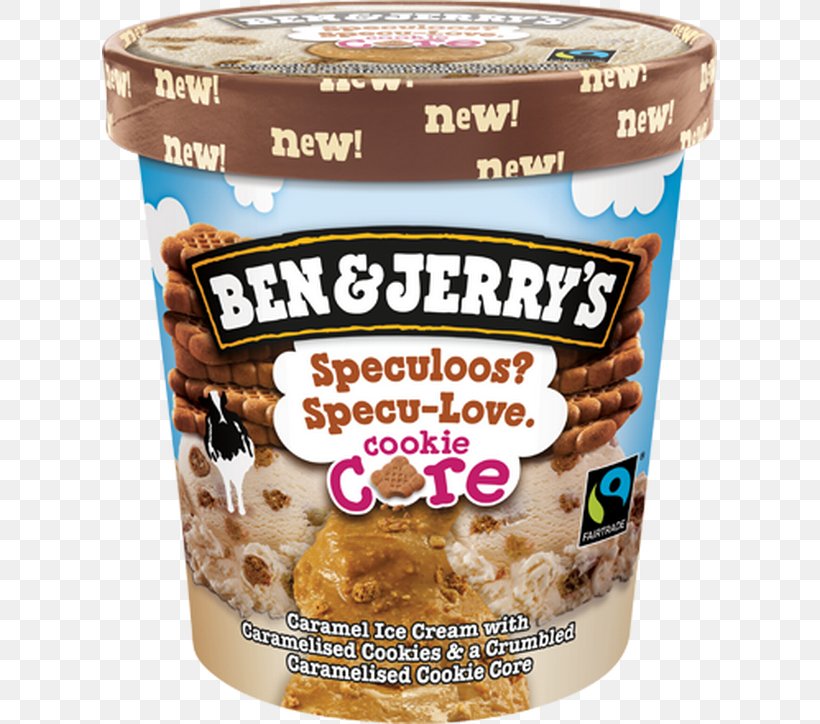 Ice Cream Speculaas Ben & Jerry's Peanut Butter Cookie, PNG, 615x724px, Ice Cream, Biscuit, Biscuits, Chocolate, Cookie Butter Download Free