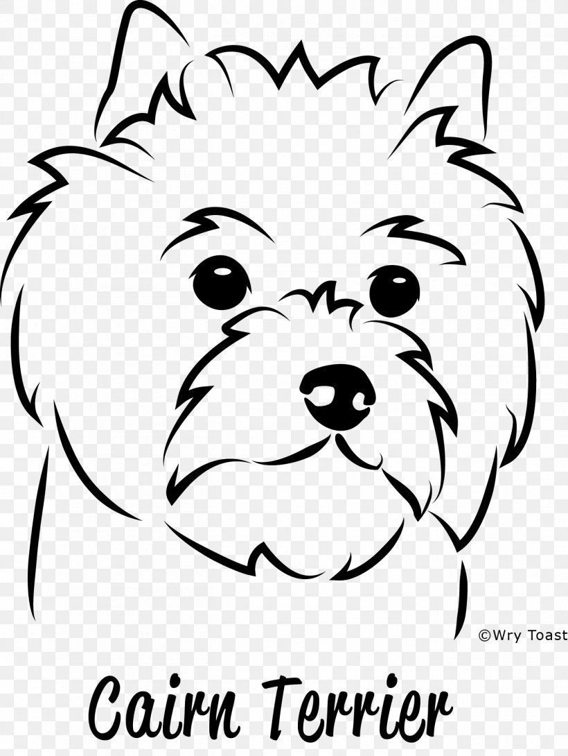 West Highland White Terrier Dog Breed Cairn Terrier Puppy Scottish Terrier, PNG, 1354x1800px, West Highland White Terrier, Artwork, Black, Black And White, Breed Download Free
