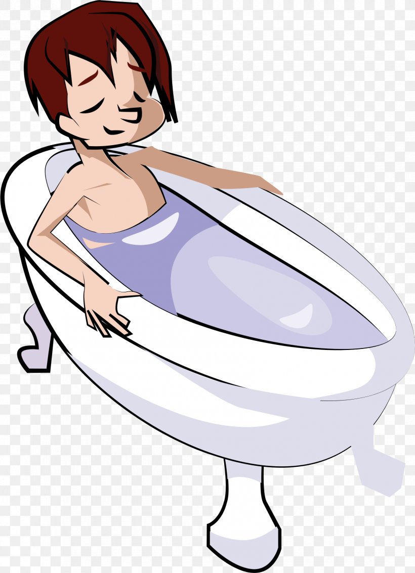 Bathtub Bathroom Bathing Shower Clip Art, PNG, 1682x2325px, Watercolor, Cartoon, Flower, Frame, Heart Download Free
