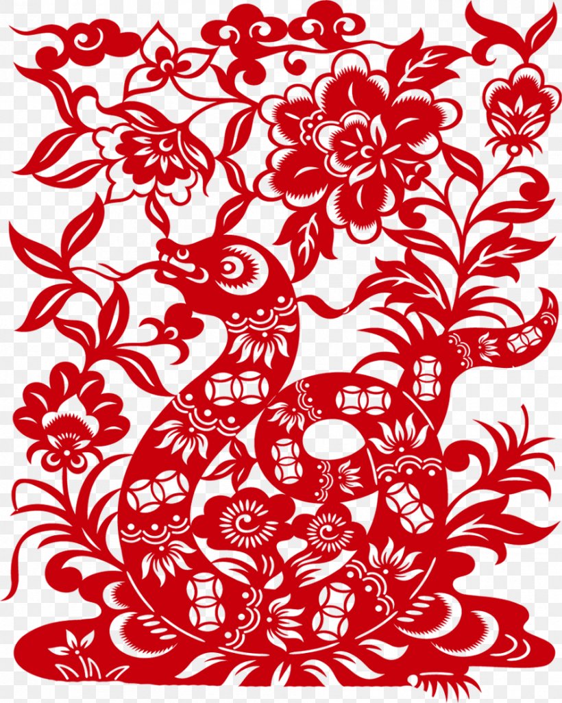 Papercutting Budaya Tionghoa Chinese Paper Cutting Clip Art, PNG, 887x1110px, Papercutting, Area, Art, Black And White, Budaya Tionghoa Download Free