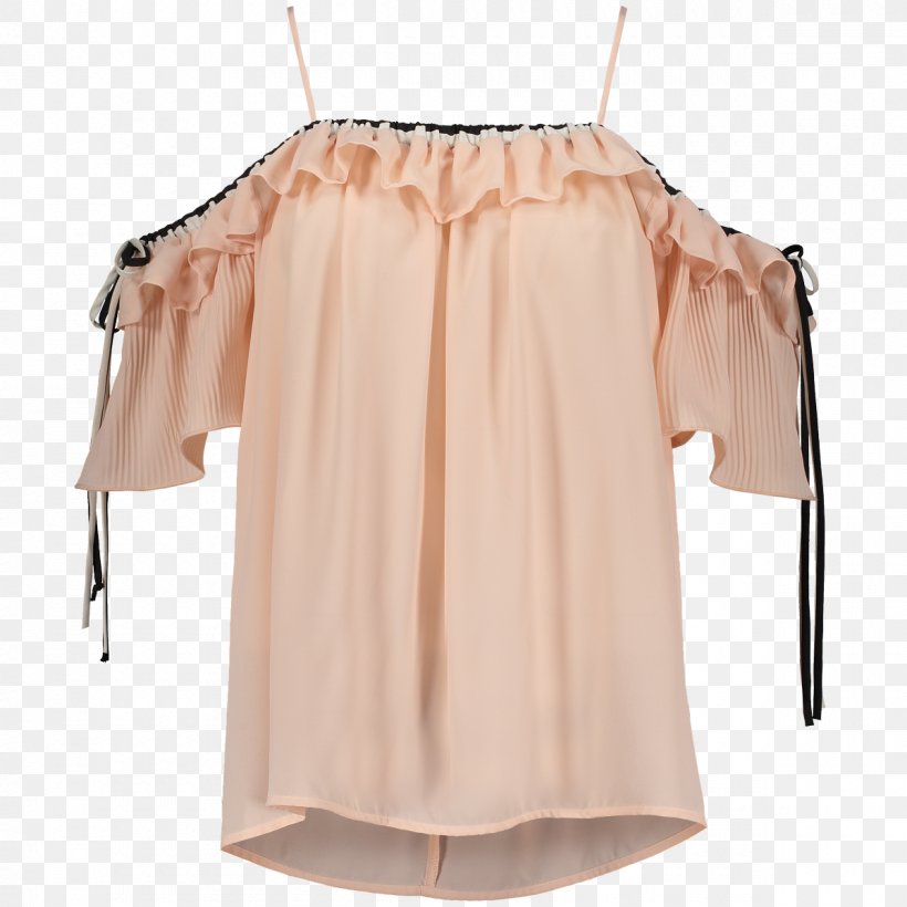 Blouse Shoulder Clothes Hanger Fashion Sleeve, PNG, 1200x1200px, Blouse, Beige, Clothes Hanger, Clothing, Day Dress Download Free