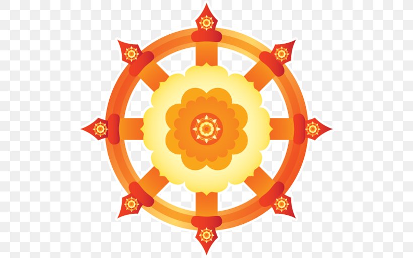 Dharmachakra Buddhist Symbolism Buddhism Religious Symbol, PNG, 512x512px, Dharmachakra, Ashtamangala, Buddhism, Buddhism And Hinduism, Buddhist Symbolism Download Free