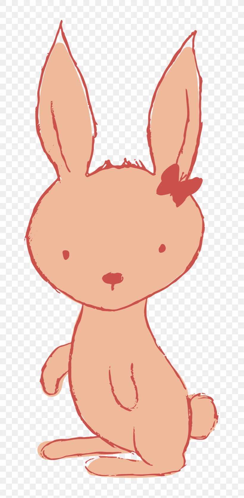 Hares Rabbit Drawing, PNG, 1229x2500px, Cartoon Bunny, Bunny, Cartoon, Drawing, Rabbit Download Free