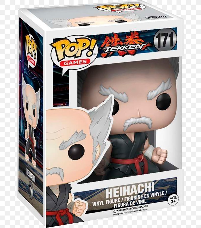 Heihachi Mishima Jin Kazama Tekken Kazuya Mishima Funko, PNG, 685x931px, Heihachi Mishima, Action Figure, Action Toy Figures, Devil Jin, Figurine Download Free