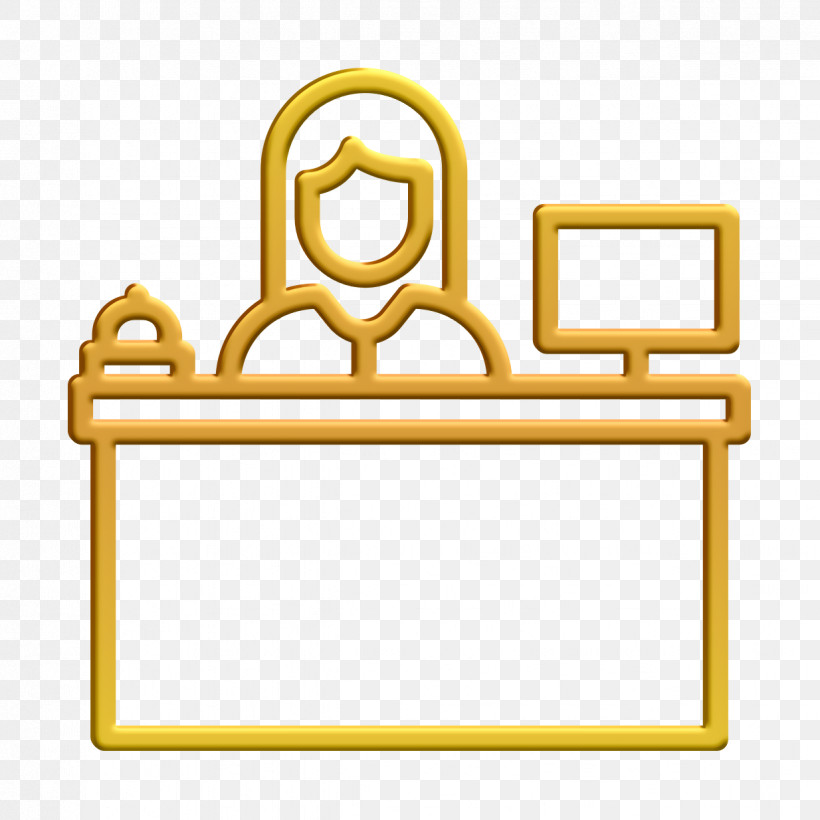 Receptionist Icon Desk Icon Hotel Icon, PNG, 1234x1234px, Receptionist Icon, Business, Company, Concierge, Coworking Download Free