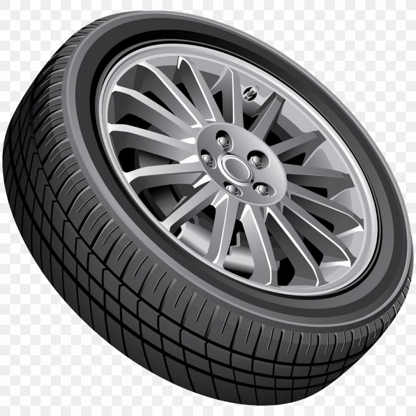 Car Wheel Clip Art, PNG, 1000x1000px, Car, Alloy Wheel, Auto Part, Automotive Design, Automotive Tire Download Free