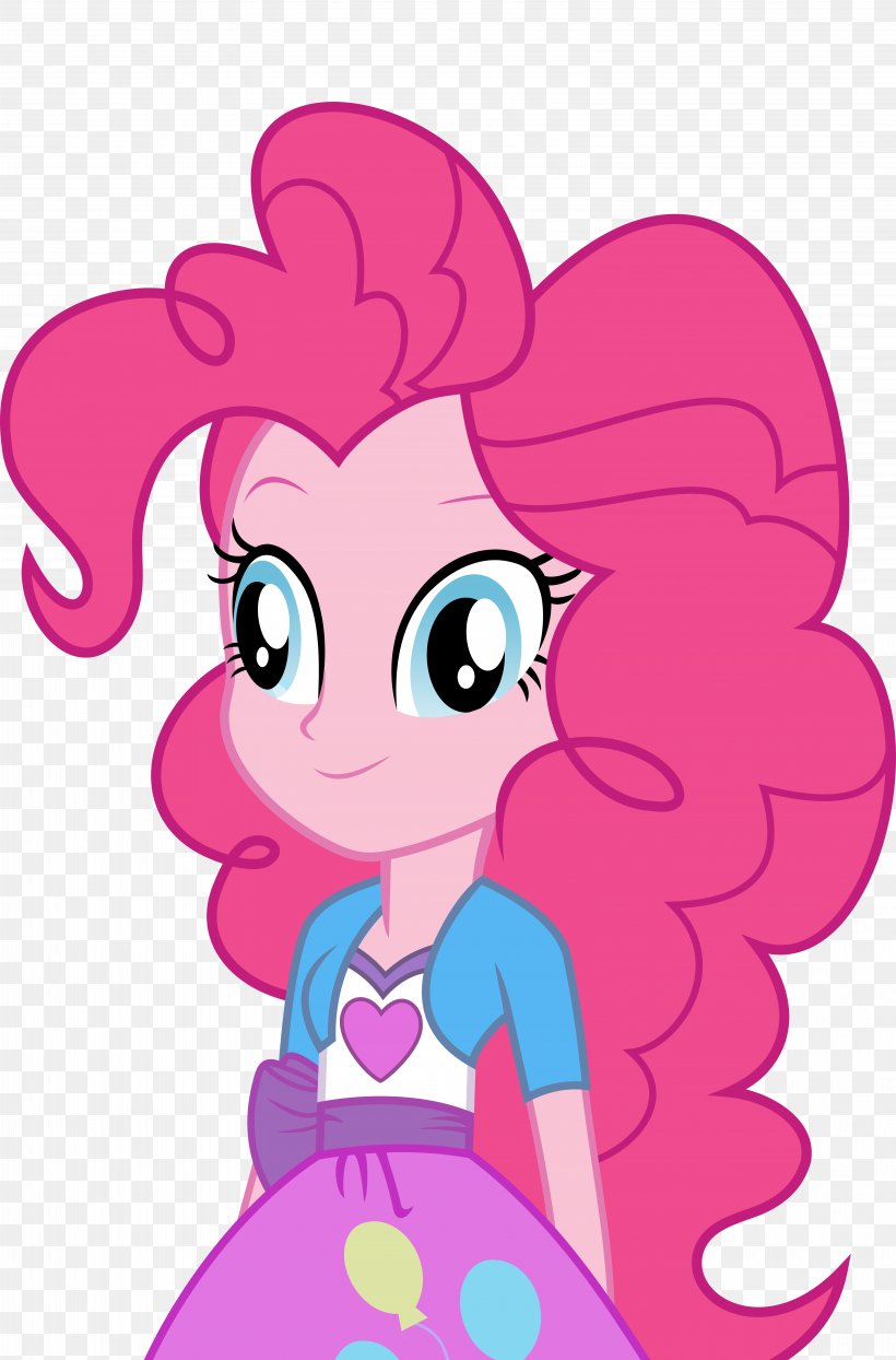 Pinkie Pie My Little Pony: Equestria Girls Rarity Applejack, PNG, 6175x9369px, Watercolor, Cartoon, Flower, Frame, Heart Download Free