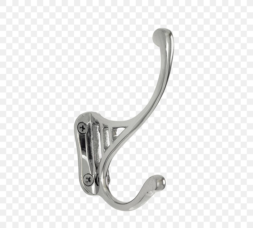 Silver Robe Hook Clothes Hanger, PNG, 600x740px, Silver, Bathroom Accessory, Body Jewellery, Body Jewelry, Clothes Hanger Download Free