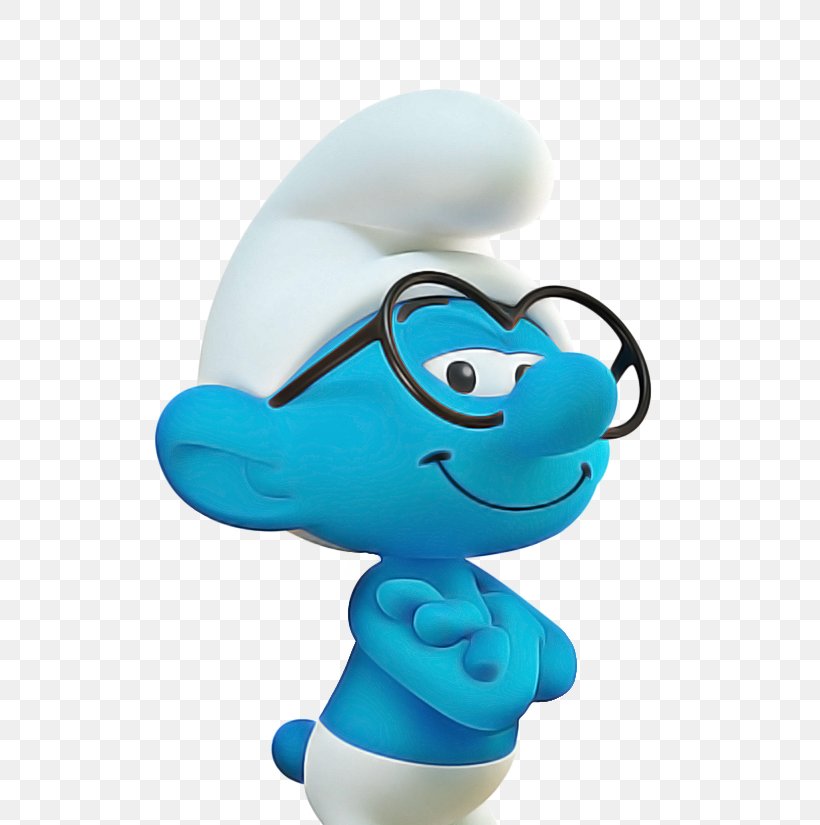 Brainy Smurf Blue, PNG, 592x825px, Brainy Smurf, Action Figure, Animal Figure, Animation, Blue Download Free