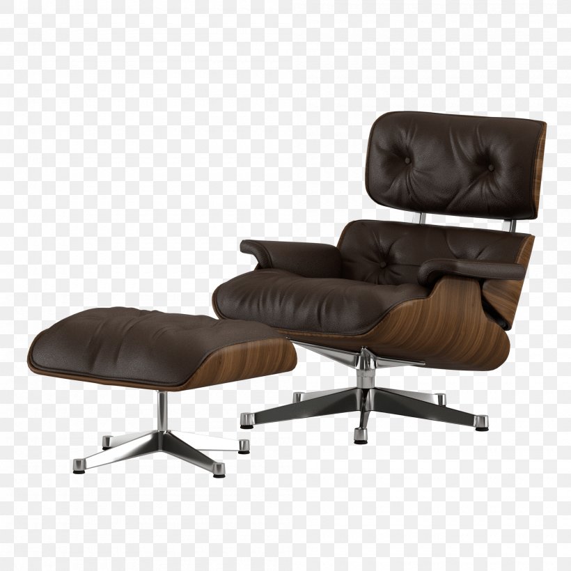 Eames Lounge Chair Wood Lounge Chair And Ottoman Charles And Ray Eames, PNG, 2000x2000px, Eames Lounge Chair, Armrest, Chair, Chaise Longue, Charles And Ray Eames Download Free