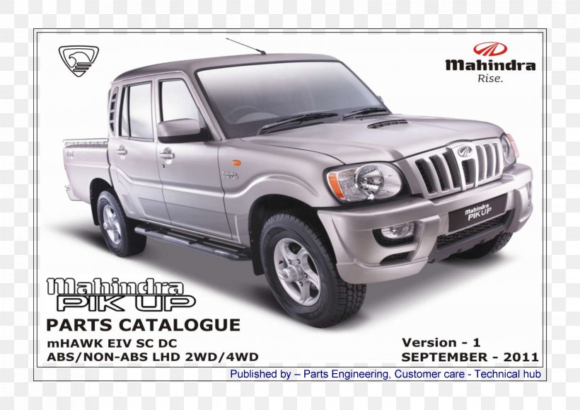 Mahindra Scorpio Getaway Mahindra & Mahindra Pickup Truck Mahindra Bolero, PNG, 3307x2338px, Mahindra Scorpio Getaway, Automotive Exterior, Automotive Tire, Brand, Bumper Download Free