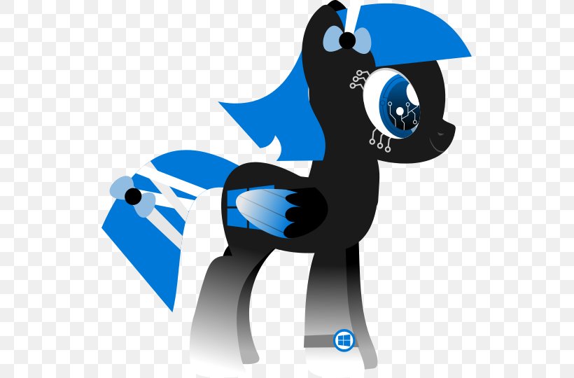 My Little Pony: Friendship Is Magic Windows 10 Windows Update, PNG, 529x540px, Pony, Cortana, Fan Art, Fictional Character, Horse Download Free