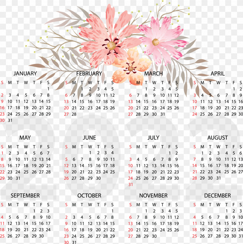 Calendar 2022 Calendar Year January, PNG, 2622x2636px, Calendar, Calendar Year, January, Royaltyfree, Week Download Free