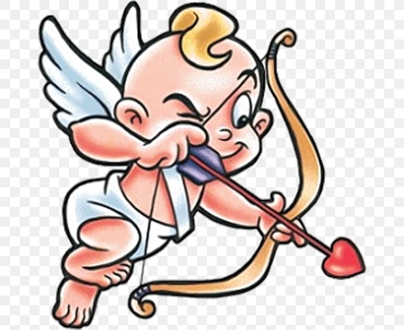 Cupid Clip Art Love Valentine's Day Portable Network Graphics, PNG, 670x670px, Watercolor, Cartoon, Flower, Frame, Heart Download Free