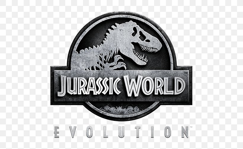 Jurassic World Evolution Jurassic Park: The Game Jurassic Park: Operation Genesis Jurassic World Alive, PNG, 560x503px, Jurassic World Evolution, Brand, Dinosaur, Emblem, Frontier Developments Download Free