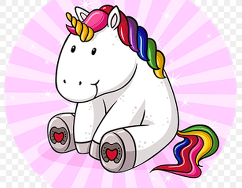 Kavaii Unicorn Royalty-free, PNG, 800x640px, Watercolor, Cartoon, Flower, Frame, Heart Download Free