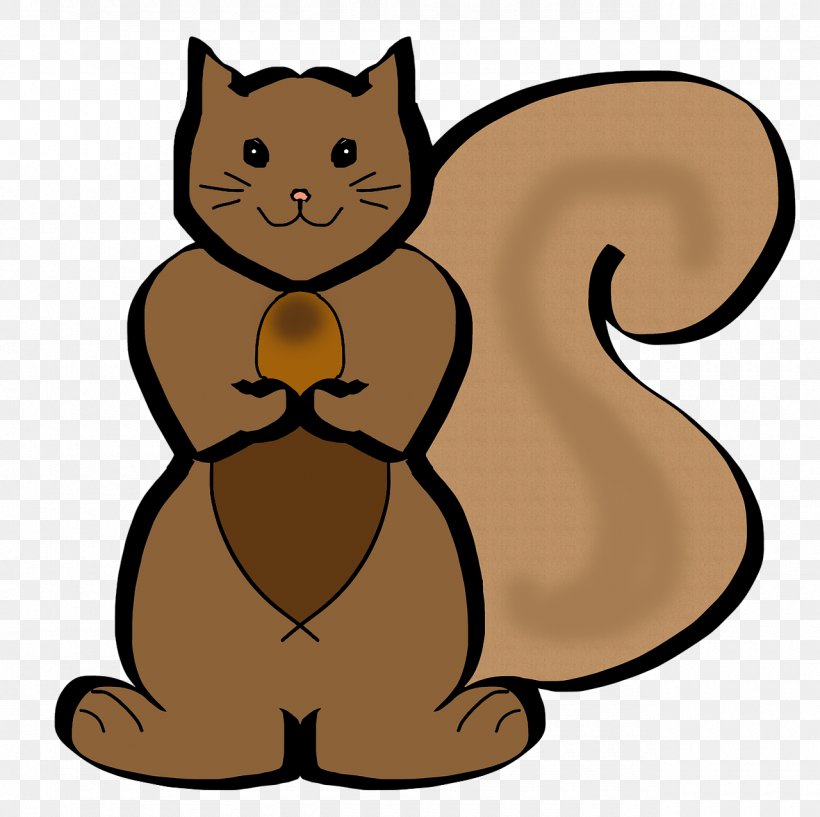 Squirrel Whiskers Kitten Illustration, PNG, 1280x1276px, Squirrel, Animal, Bear, Carnivoran, Cartoon Download Free