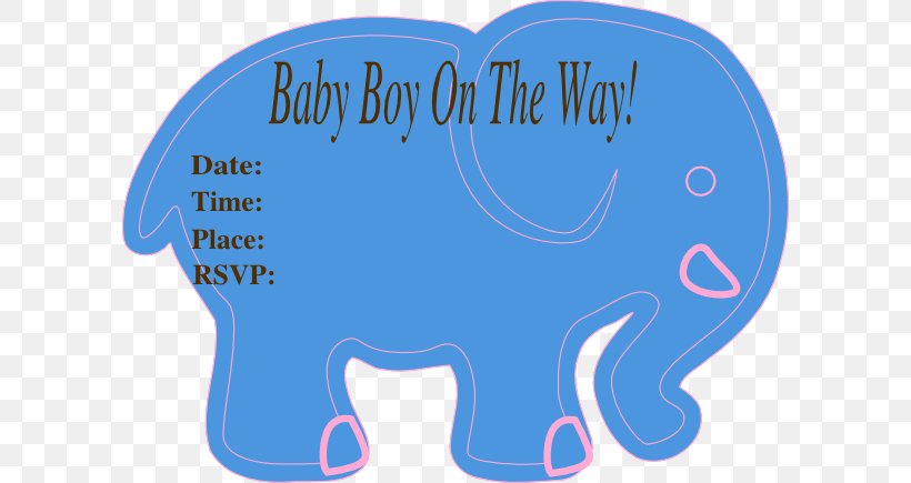 Baby Shower Elephantidae Infant Boy Clip Art, PNG, 600x435px, Watercolor, Cartoon, Flower, Frame, Heart Download Free