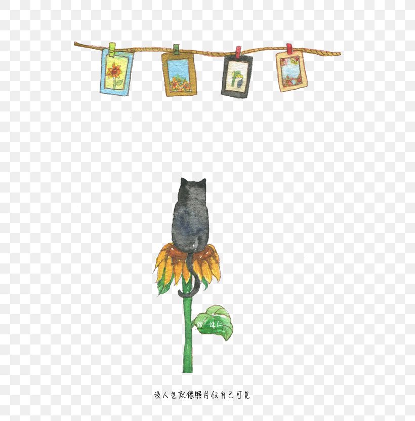 Cat Watercolor Painting, PNG, 529x831px, Cat, Animal, Animation, Graphic Designer, Material Download Free