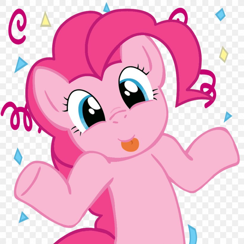 Pinkie Pie Twilight Sparkle Applejack Rarity Rainbow Dash, PNG, 945x945px, Watercolor, Cartoon, Flower, Frame, Heart Download Free