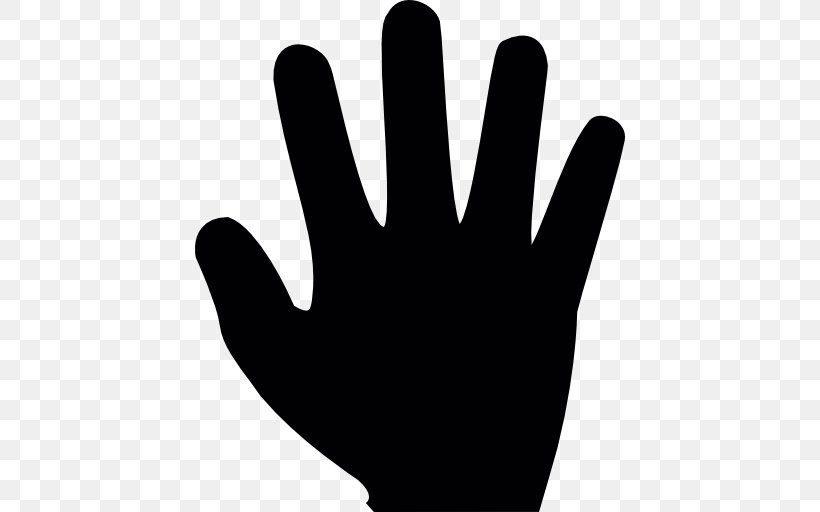 High Five Finger Symbol, PNG, 512x512px, High Five, Black And White, Finger, Gesture, Glove Download Free