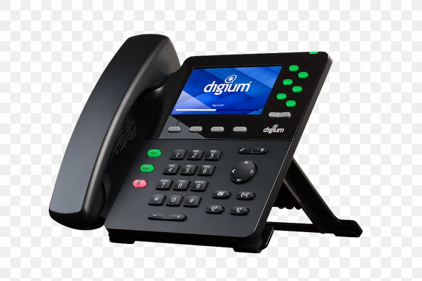 Digium D60 VoIP Phone Telephone Voice Over IP, PNG, 1000x667px, Digium, Asterisk, Business Telephone System, Corded Phone, Digium D60 Download Free