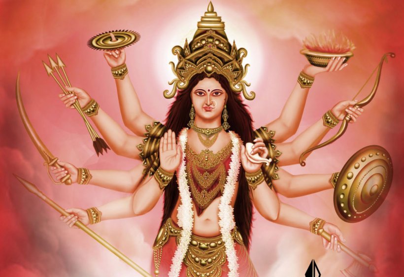 Durga Puja Navaratri Devi Shakti, PNG, 1200x823px, Durga Puja, Adi Parashakti, Chandraghanta, Deity, Devi Download Free