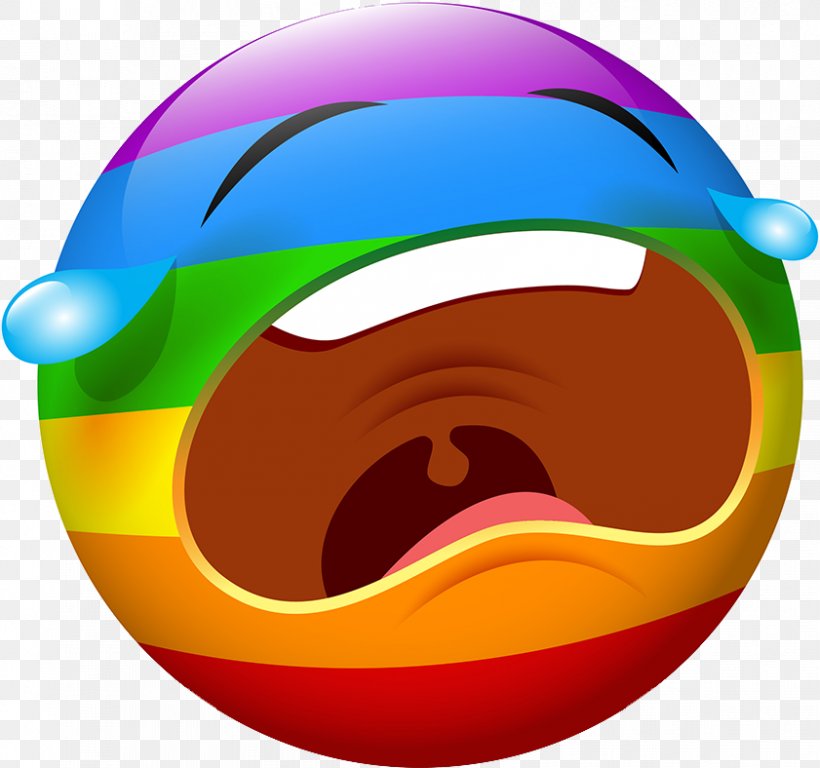 Emoticon Smiley Crying Sadness, PNG, 841x788px, Emoticon, Crying, Emoji, Fotolia, Rainbow Download Free