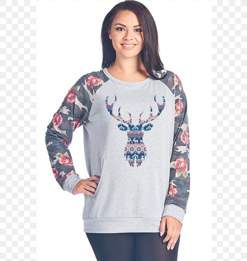 Sleeve T-shirt Hoodie Sweater, PNG, 650x867px, Sleeve, Blue, Bluza, Camouflage, Clothing Download Free