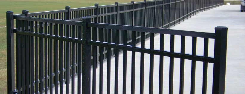 Aluminum Fencing Fence Aluminium Gate Chain-link Fencing, PNG, 2832x1089px, Aluminum Fencing, Aluminium, Baluster, Chainlink Fencing, Door Download Free