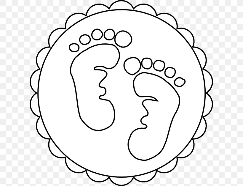 Diaper Cake Infant Footprint Clip Art, PNG, 619x626px, Watercolor, Cartoon, Flower, Frame, Heart Download Free