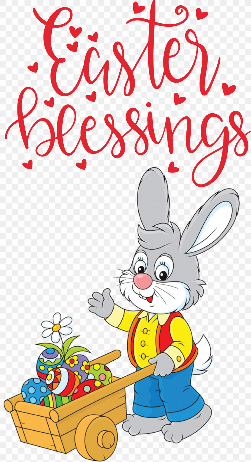 Easter Bunny, PNG, 2819x5175px, Easter Bunny, Biology, Cartoon, Christmas Day, Happiness Download Free