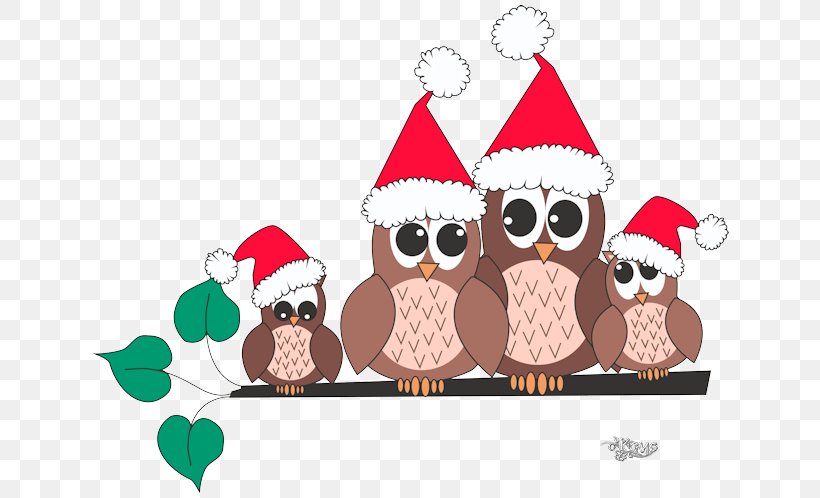 Owl Christmas Graphics Vector Graphics Royalty-free Christmas Day, PNG, 650x498px, Owl, Art, Bird, Bird Of Prey, Cartoon Download Free