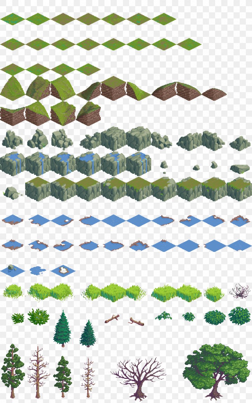 Pokémon Platinum Tile-based Video Game Isometric Graphics In Video Games And Pixel Art Sprite, PNG, 1000x1600px, 2d Computer Graphics, Tilebased Video Game, Art Game, Border, Flora Download Free