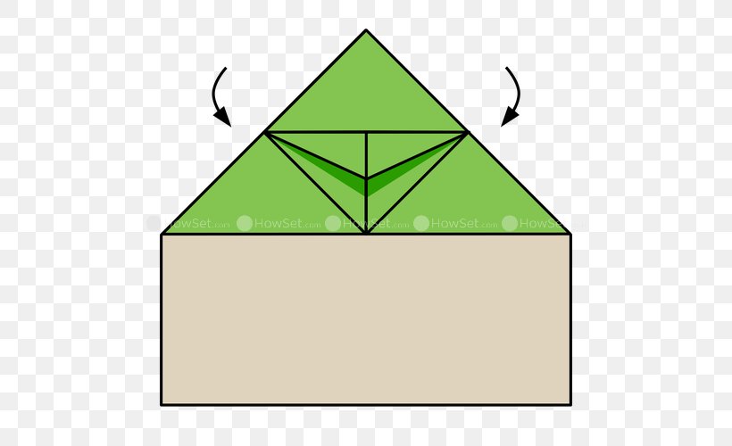 Triangle Clip Art Green Point, PNG, 500x500px, Triangle, Area, Grass, Green, Leaf Download Free